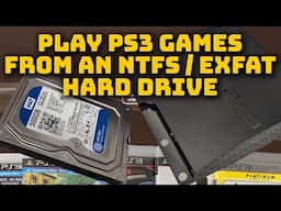 Run PlayStation 3 games directly from an external hard drive - NTFS / exFAT / ext2/3/4