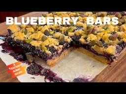 Crumble Bars: The Perfect Blueberry Dessert