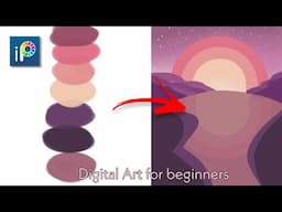 Digital art for beginners | Digital art tutorial in Android Phone | Ibispaint x Tutorial