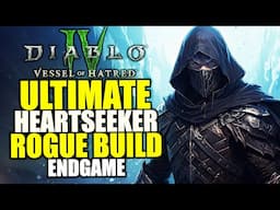 Diablo 4 BEST Rogue Build for Season 6 Endgame - ULTIMATE ICE Heartseeker Rogue Build