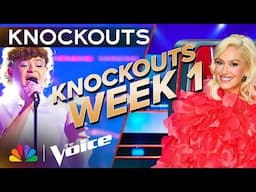 Stunning Performances from the First Week of Knockouts | The Voice | NBC