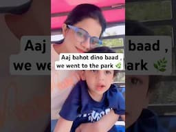 We went to the park | Mini vlog | Sana K