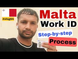 Malta Work ID step by step Process || cost || Time || Malta work permit information || 🇲🇹