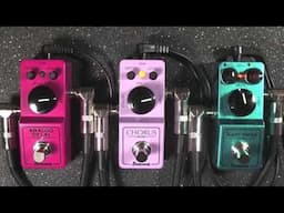 Ibanez Analog Delay MINI, Chorus MINI, & Super Metal MINI Review Demo - BestGuitarEffects.com