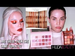 NEW HUDA BEAUTY BROWN OBSESSIONS PALETTE IN CARAMEL ON FAIR SKIN | COMPARISONS & SWATCHES