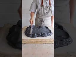 Reclaiming black clay  #ceramic #pottery #potteryforall #learnpottery