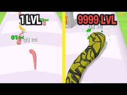 MAX LEVEL in Snake Run Evolution Game