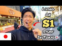 Tokyo Hacks - Living on $1 Things in Tokyo, Japan🇯🇵