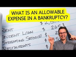 Bankruptcy Allowable Expenses: 10+ Expenses To Know About