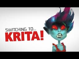 Goodbye Photoshop, Hello Krita! Featuring RED GIRL