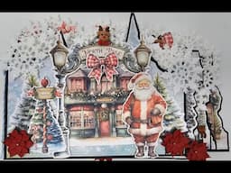 Delightful Christmas Village Journal #ShabbyArtBoutique