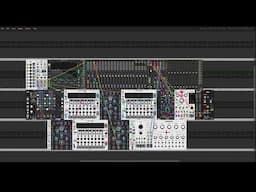 Electro patch in VCV Rack with new advanced MSEG module Stepwave