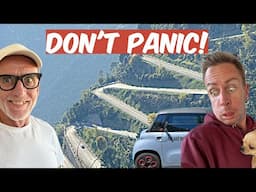 We ATTEMPT France’s CRAZIEST Road, Le Col De Braus, In CITROEN AMI (After Biggest Lunch Ever!)🚙🇫🇷