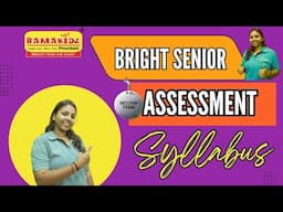 SENIOR KG SECOND TERM ASSESSMENT SYLLABUS