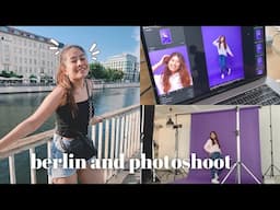 hi, it's my photoshoot and berlin vlog hehe (behind the scenes) // Study in Germany