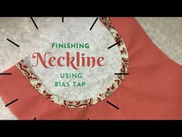 ✅Sewing Tips For Easy Neckline/How To Finish Neckline in 5 Minutes or Less