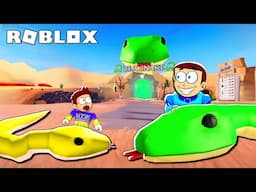 Roblox Be a Snake 🐍 | Shiva and Kanzo Gameplay