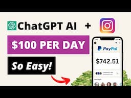 how to make money with ChatGPT AI and Instagram! (Instagram theme page)