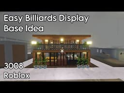 FULL TUTORIAL | EASY BILLIARDS DISPLAY BASE IDEA | MyelPlays