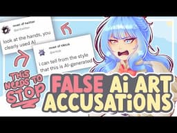 False AI Art Accusations Are a PROBLEM (& How to Disprove Them) || SPEEDPAINT + COMMENTARY