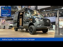 Premium Mercedes 4x4  Camper Van - Adria Super Twin