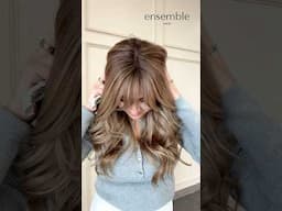 FALL HAIR | Topper + Halo Combo #fallhaircolor #fallhairstyles #hairtoppersforwomen