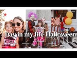 Day in my life: Halloween Eve and Halloween Night. Trick or treating, prep, dinner and more!