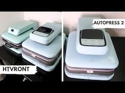 Differences between the NEW HTVRONT AUTOPRESS 2 VS ORIGINAL HTVRONT AUTO HEATPRESS