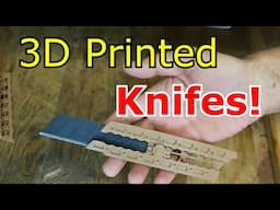 AVE's 3D Printed Utility Knife Review