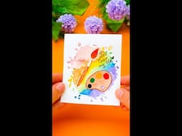 Cute Gift Idea: Artsy Postcard 🎨 #art