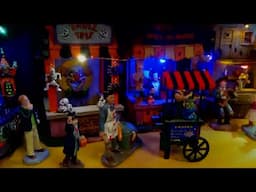 Lemax Spookytown 2023 - Our huge Halloween Spooky Town display from the UK