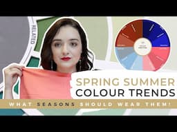 Spring Summer 2024 Colour Trends + Colour Analysis Picks!