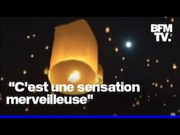 Des lanternes illuminent le ciel de Thaïlande pour le festival Yi Peng