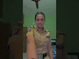 Fhir chapri ladki 🤣 are ye police wali h 😳 #shorts #shortvideos #shortsfeed #police #trending