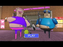 Escape EVIL GRANDMA BARRY'S PRISON RUN! (OBBY!)