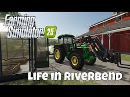 Farming Simulator 25 | My Life in Riverbend Episode 2 | Harvest Day