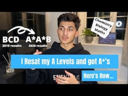 How I went from a D to an A* in my A Levels (From a retake student)