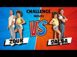 Cool Salsa vs Zouk Challenge Moves: Nery Garcia, Larissa y Robinson