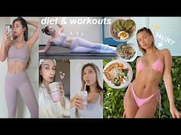 I tried Hailey Bieber's Diet and Workout Routine!!