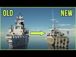 Old Vs New - Hunt-class Mine Countermeasures Vessel