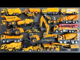 Excavator, Backhoe Loader, Asphalt Paver, Compactor, Wheel Loader, Dump Truck, Mixer Truck, Grader