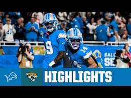 Lions offense GOES OFF in 52-6 win | Lions vs. Jaguars Week 11 NFL Highlights