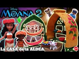 Disney MOANA 2 - La Casa de la Aldea de MOANA y SIMEA | Playset de Mattel - TOY SHOTS (2024)