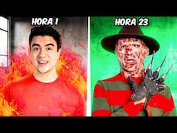 24 HORAS como FREDDY KRUEGER!