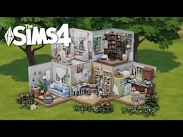 🧸 Isometric Dollhouses: Artist Studio Kit & Storybook Nursery Kit | Sims 4 Stop Motion Build | NO CC