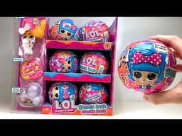 LOL Surprise Dolls Sand Hair ASMR Sounds - FULL CASE unboxing