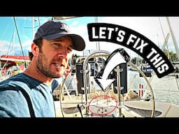 Sailboat Steering -  How It Works (Plus Fault Finding & Repair) | ⛵ Sailing Britaly ⛵