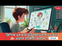 💸🤖 ফ্রীপিকের ছবি ডাউনলোড বাড়ানোর সেরা মার্কেটিং স্ট্র্যাটেজি || AI দিয়ে প্যাসিভ ইনকাম শুরু করুন