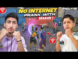 Noo Internet😱Prank With My Little Brother🤣2 Vs 2 Lone Wolf[A_s Gaming] - Free Fire India