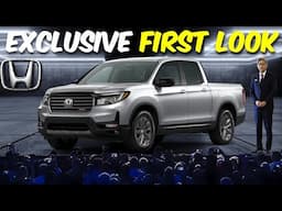 Honda EMPLOYEE LEAKS 2025 Honda Ridgeline Pickup Truck! (FULL REVIEW)